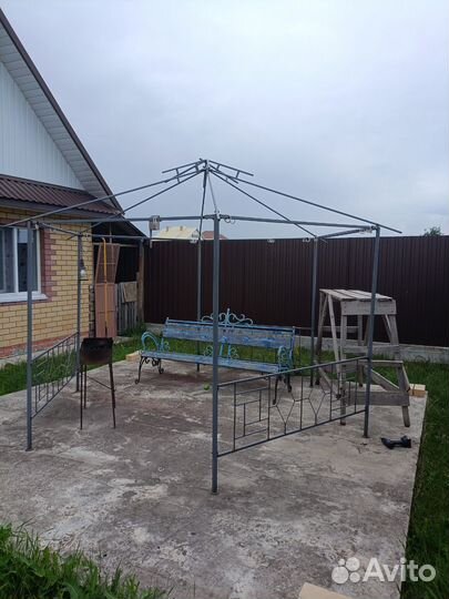 Каркас летнего шатра