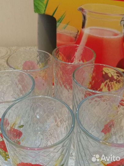 Стаканы 6 шт