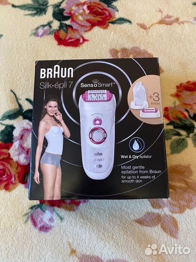 Женский эпилятор braun