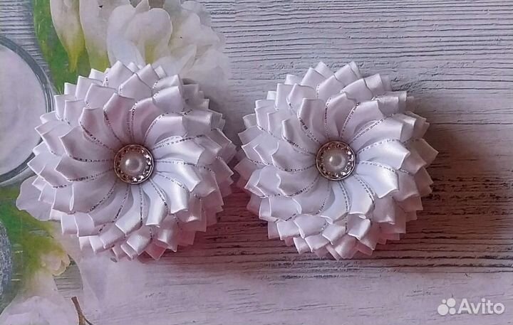 Резинки для волос ручной работы