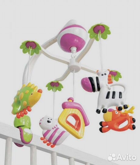 Музыкальная карусель на кроватку