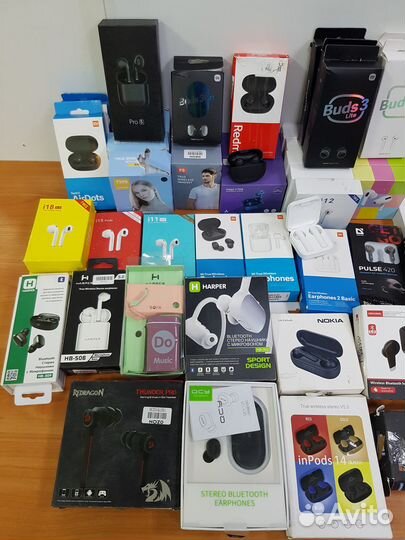 Беспроводные наушники / лот