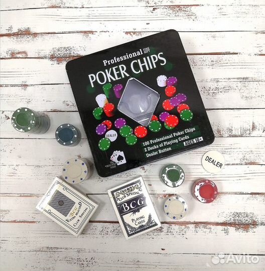 Покер игра 100 фишек
