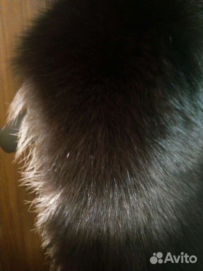 Меховой воротник песец