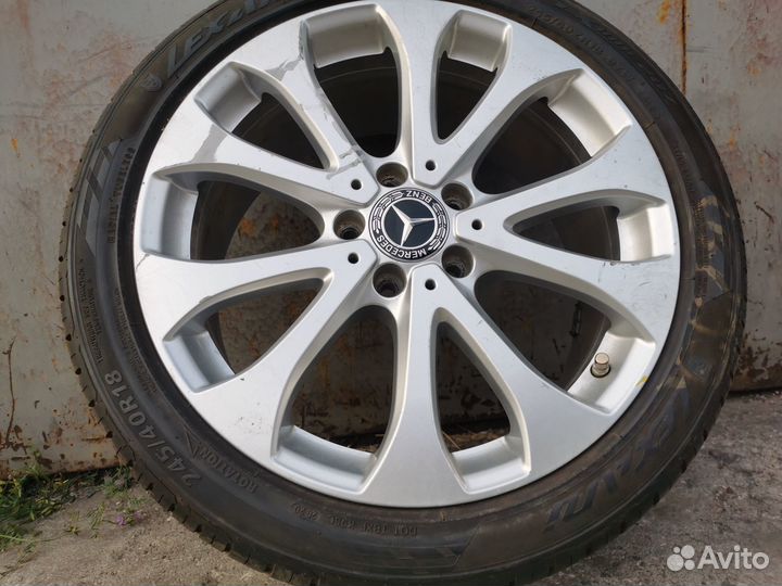 Диск литой R18, W213 Мерседес 245/40R18 с резиной