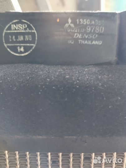 Радиатор охлаждения mitsubishi pajero sport