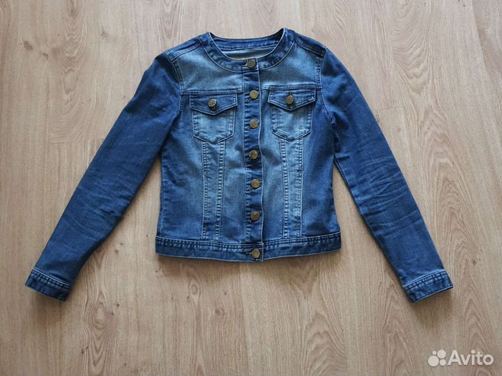 Джинсовая куртка для девочки
