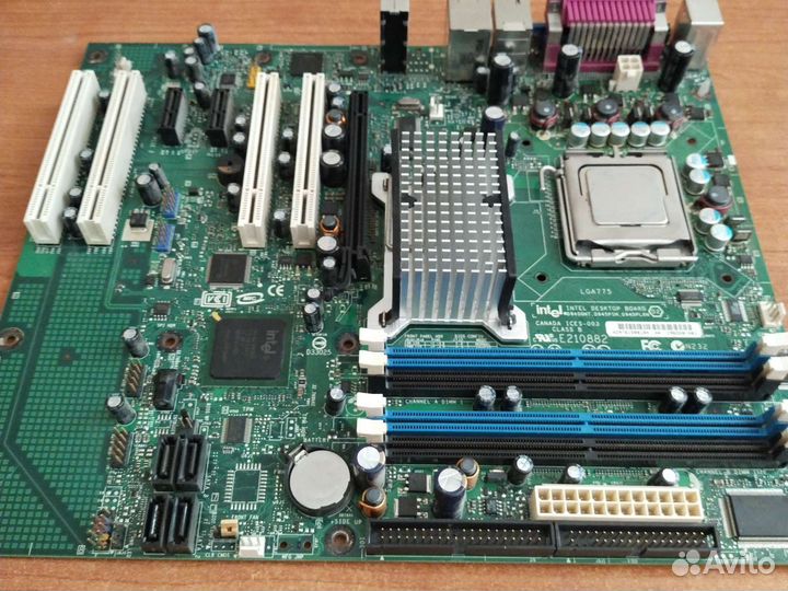 Материнская плата с процессором pentium