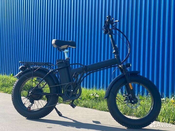 Электровелосипед фэтбайк складной