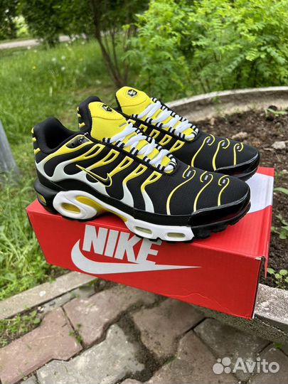 Кроссовки nike air max tn plus yellow black 41-46