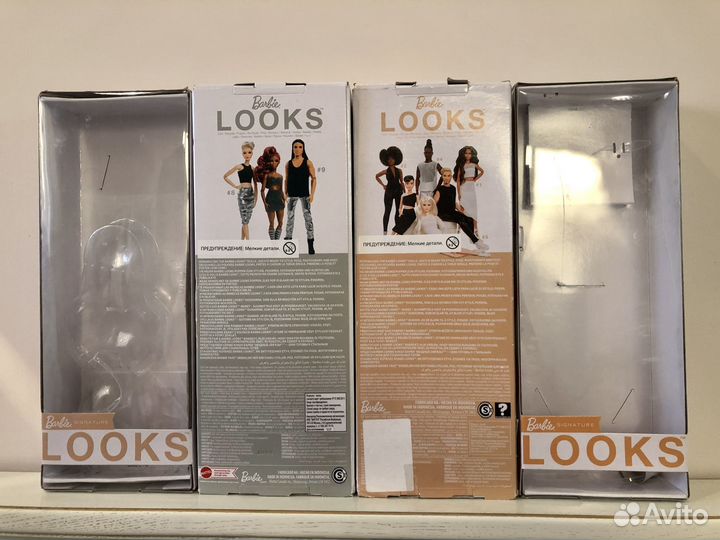Коробки Barbie Ken Looks, Sporty, аутфитов Новые