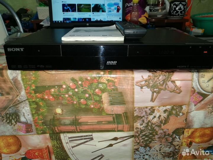 DVD recorder Sony RDR-AT100