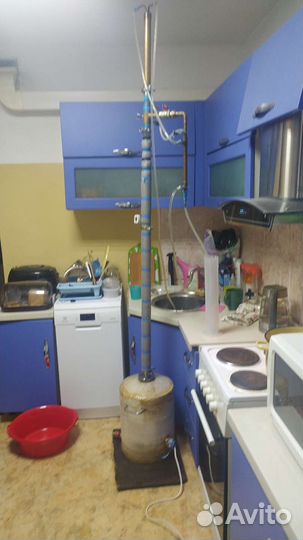 Ректификационная колонна 1,5 дюйма, медная