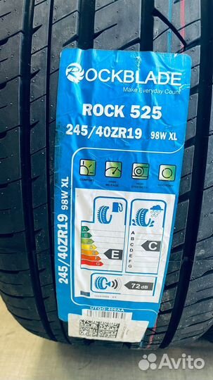 Rockblade Rock 525 245/40 R19 и 275/35 R19 100V