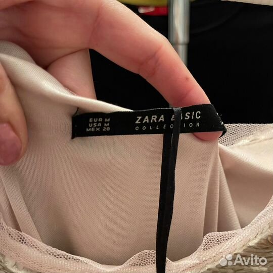 Платье из пайеток от zara