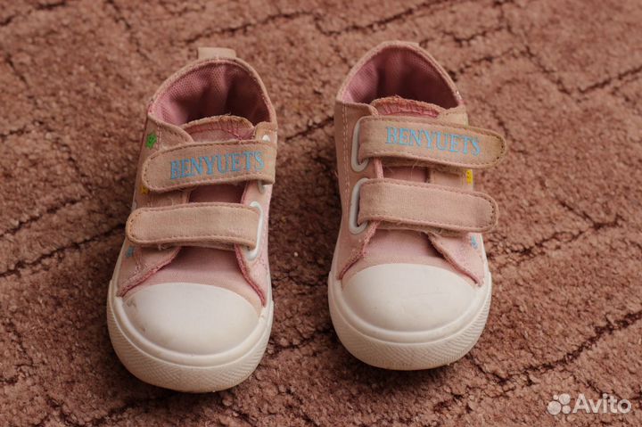 Кеды для девочки, 22 размер