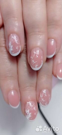 Маникюр,покрытие гель лак.укреп.ногтей на Мужества