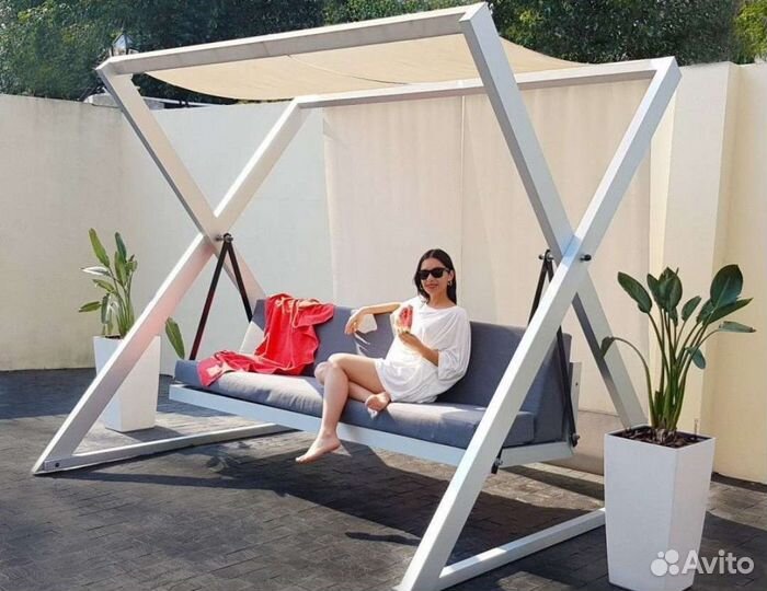 Качели садовые 