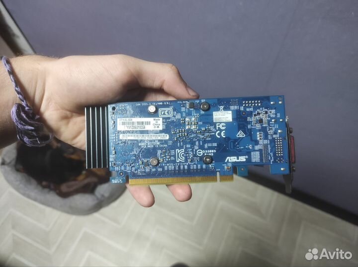 Видеокарта geforce asus gt 710