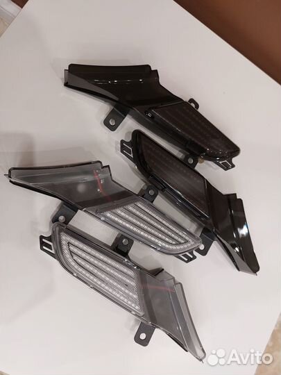 Поворотники боковые бампер Porsche Cayenne 957