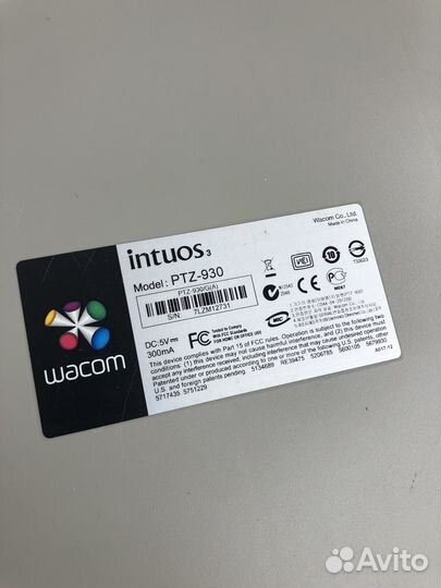 Графический планшет wacom intuos 3