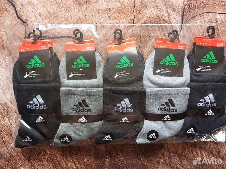 Носки Nike Adidas Jordan белые