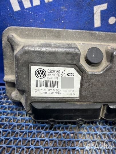 Блок управления двигателем Volkswagen Polo 5 седан