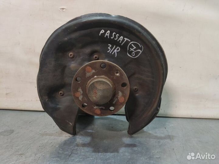 Кулак поворотный ступица в сборе задний правый