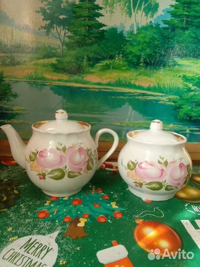 Чайник и сахарница СССР