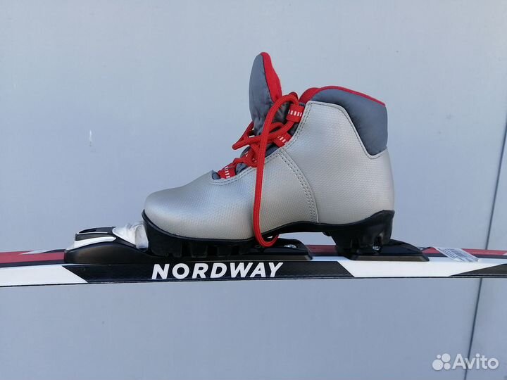 Лыжи беговые детские 150 см с ботинками или без