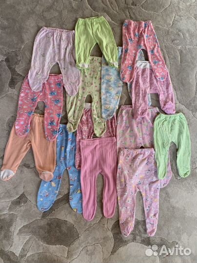 Детские вещи пакетом для девочки