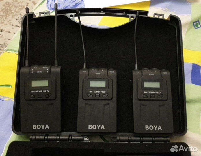 Петличный микрофон boya by-wm8 pro