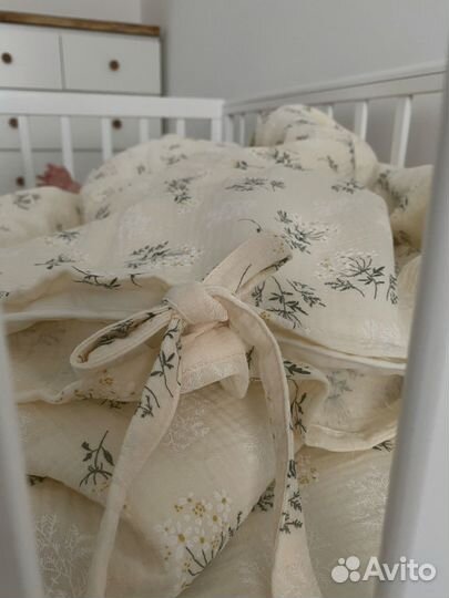 Детское постельное белье из муслина