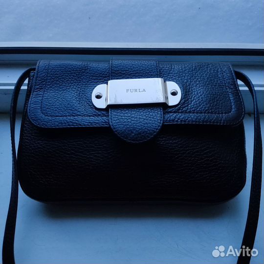 Сумка crossbody Furla натуральная кожа, оригинал