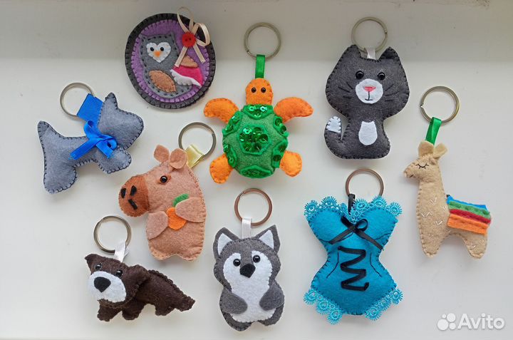 Брелки ручной работы