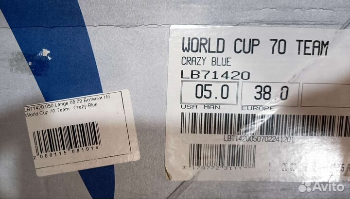 Горнолыжные ботинки