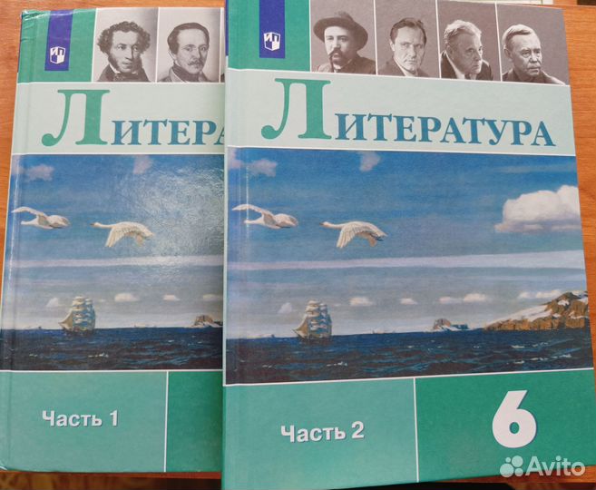 Литература 6 класс, Коровина, 2 части