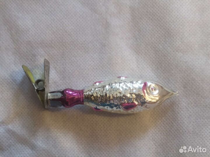 Ёлочная новогодняя игрушка из СССР