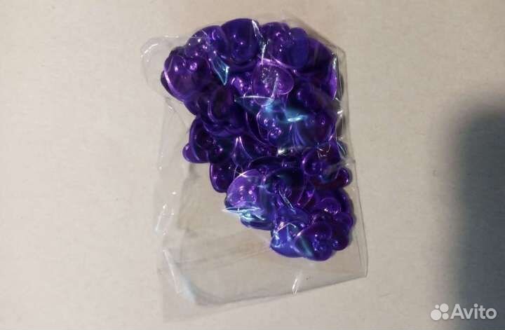 Пайетки, бусины, конфетти