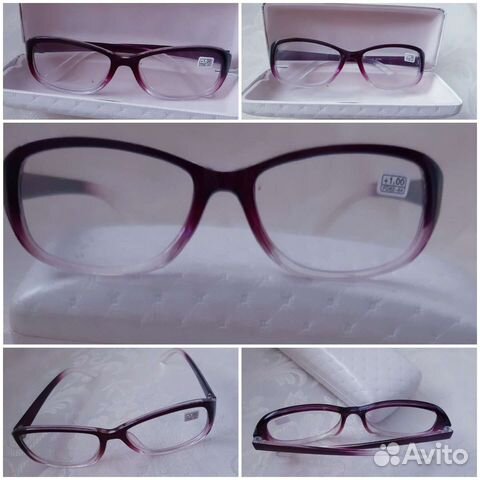 Очки+1, новые, футляр