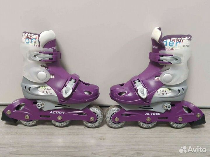 Ролики детские раздвижные 26 29