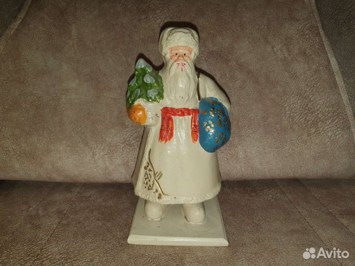 Редчайший дед мороз. Пресс опилки. 50 годы. СССР