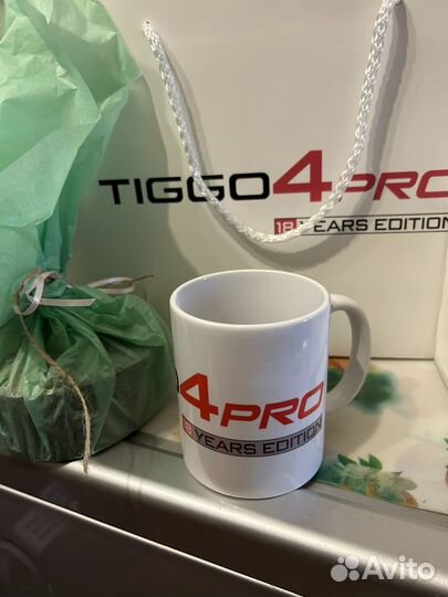 Набор кружка Chery tiggo 4 pro с аромосвечёй