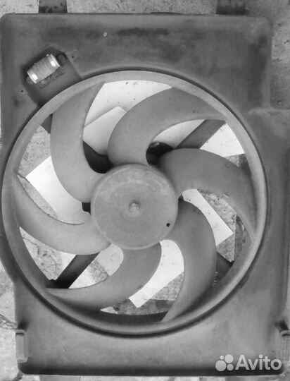 Вентилятор охлаждения Alfa Romeo 147 156 бензин