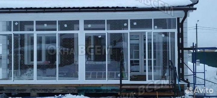 Балкон пластиковый