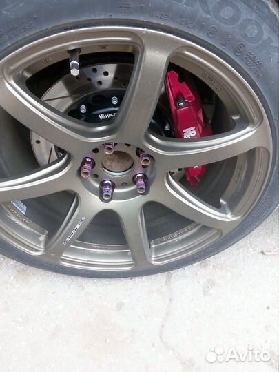 Тормозная система на Honda Accord 8 R17 6pot