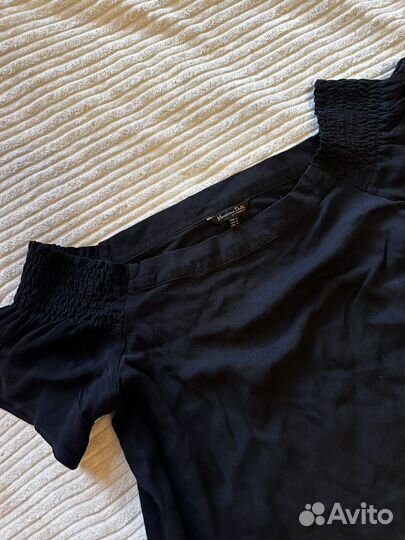 Massimo dutti блуза с коротким рукавом