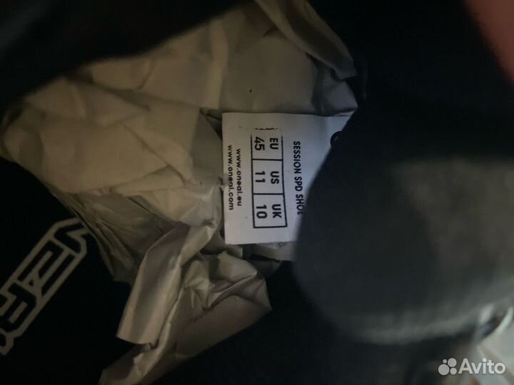 Велотуфли ONeal Session SPD (44.5) новые