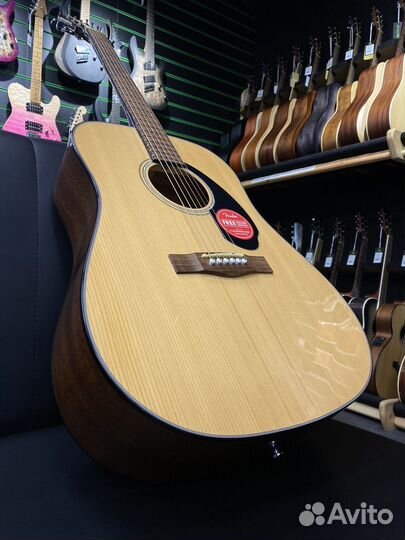 Fender CD 60S Nat акустика массив из ели (Новая)