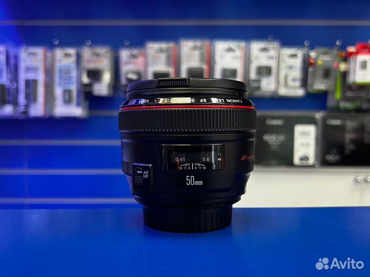 Объектив Canon EF 50mm f/1.2L USM/id-1711